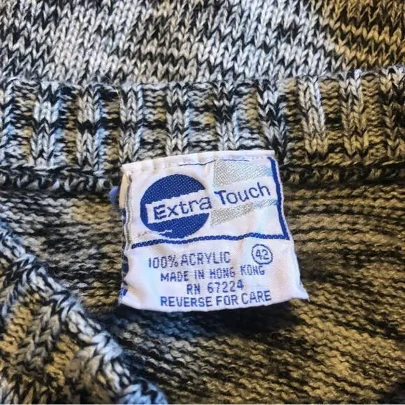 Extra Touch, Sweater. Vintage size 42. In excellent vintage condition! - Picture 5 of 6
